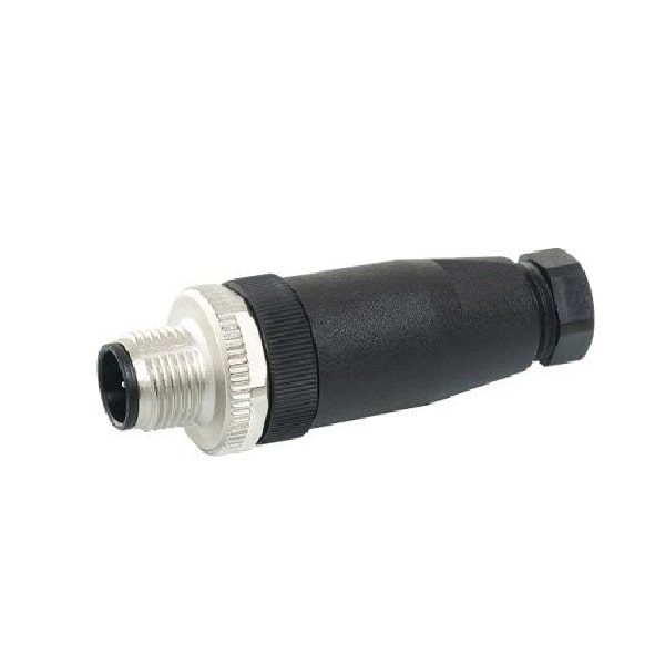 BS 8181-0 Conector, M12 eurofast, Male Straight, 8 Wire, Screw Terminals, PG 9, Black marca. Turck