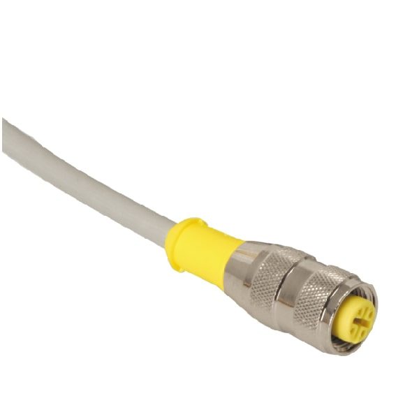 RK 4.4T-2 - Turck Eurofast 4-Wire 4-Pin Straight Female Connector 2 meter Cordset